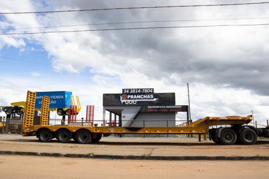 Prancha Carrega Tudo Agrícola 3 eixos WM